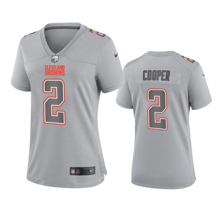 women amari cooper browns atmosphere fashion game gray jersey