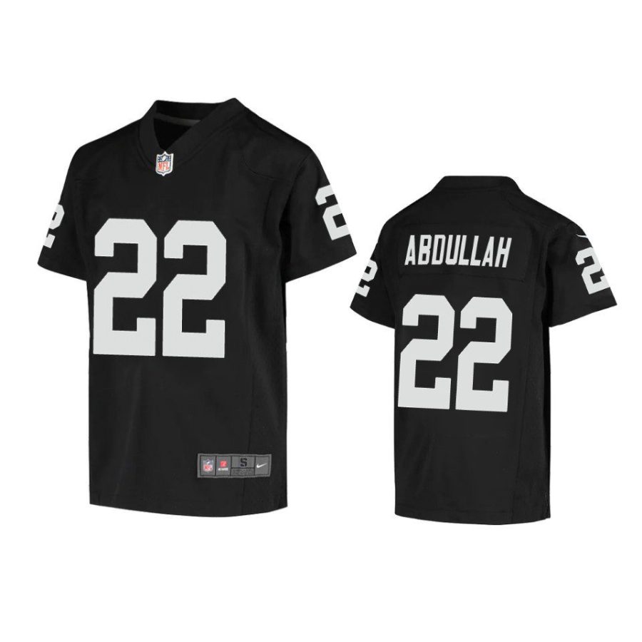 women ameer abdullah raiders game black jersey 0a