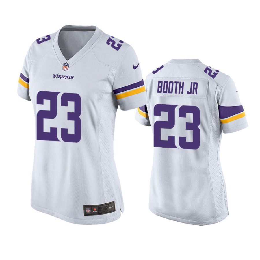 women andrew booth jr. vikings game white jersey