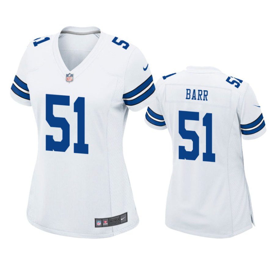 women anthony barr cowboys game white jersey