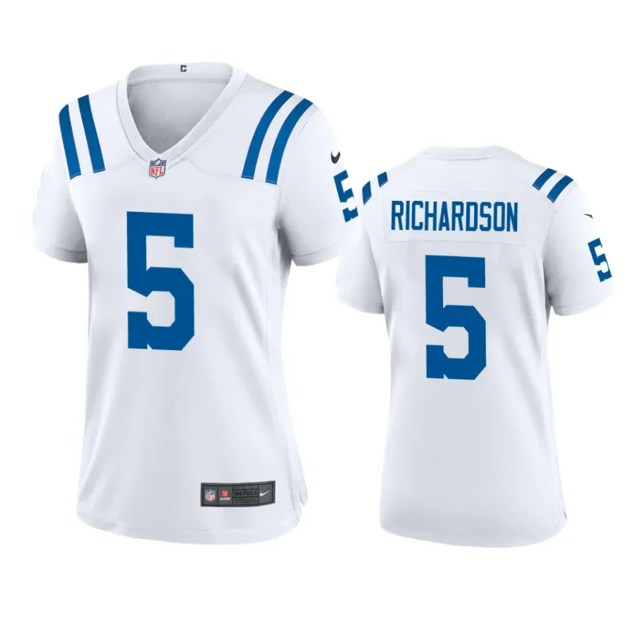 women anthony richardson colts game white jersey