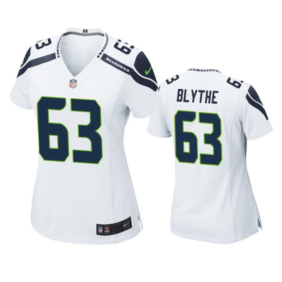 women austin blythe seahawks white game jersey