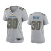 women austin ekeler chargers atmosphere fashion game gray jersey