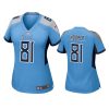 women austin hooper titans game light blue jersey