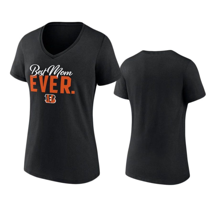 women bengals black best mom ever t shirt