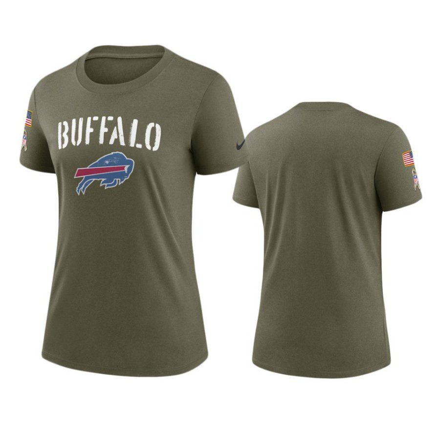 women bills olive 2022 salute to service legend t shirt