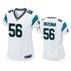 women bradley bozeman panthers game white jersey