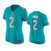 women bradley chubb dolphins game aqua jersey