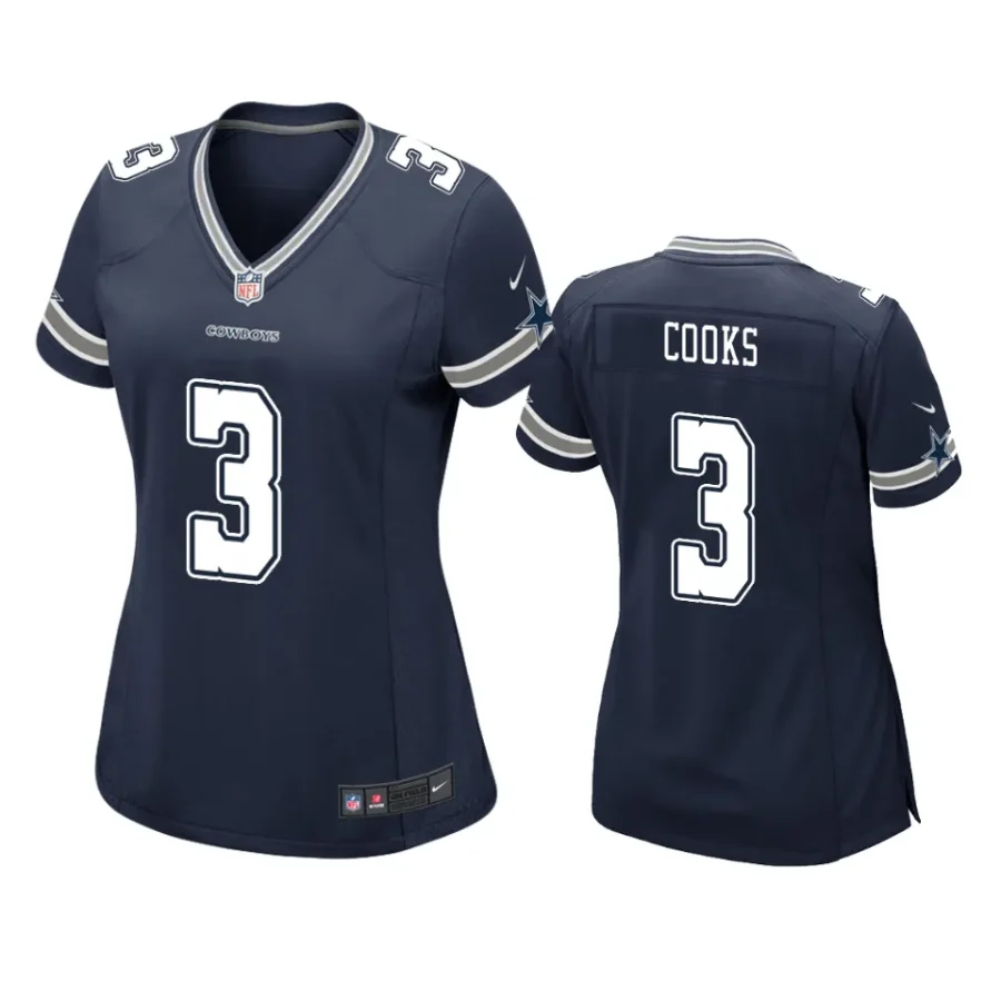 women brandin cooks cowboys game navy jersey