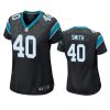 women brandon smith panthers game black jersey