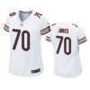 women braxton jones bears game white jersey