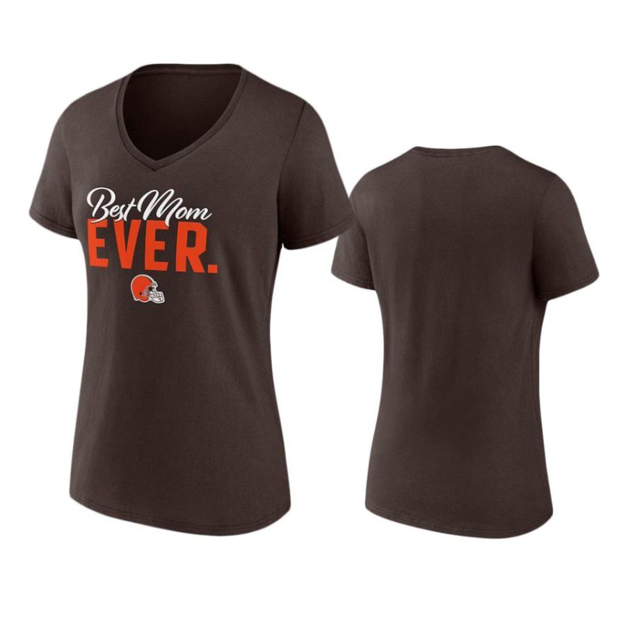 women browns brown best mom ever t shirt