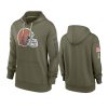women browns olive 2022 salute to service hoodie