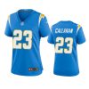 women bryce callahan chargers game powder blue jersey