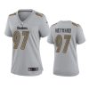 women cameron heyward steelers gray atmosphere fashion game jersey