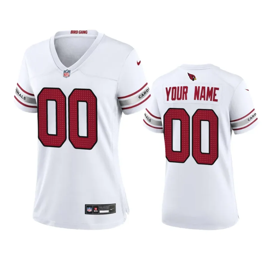 women cardinals custom 2023 game white jersey