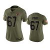 women cardinals justin pugh olive limited 2022 salute to service jersey