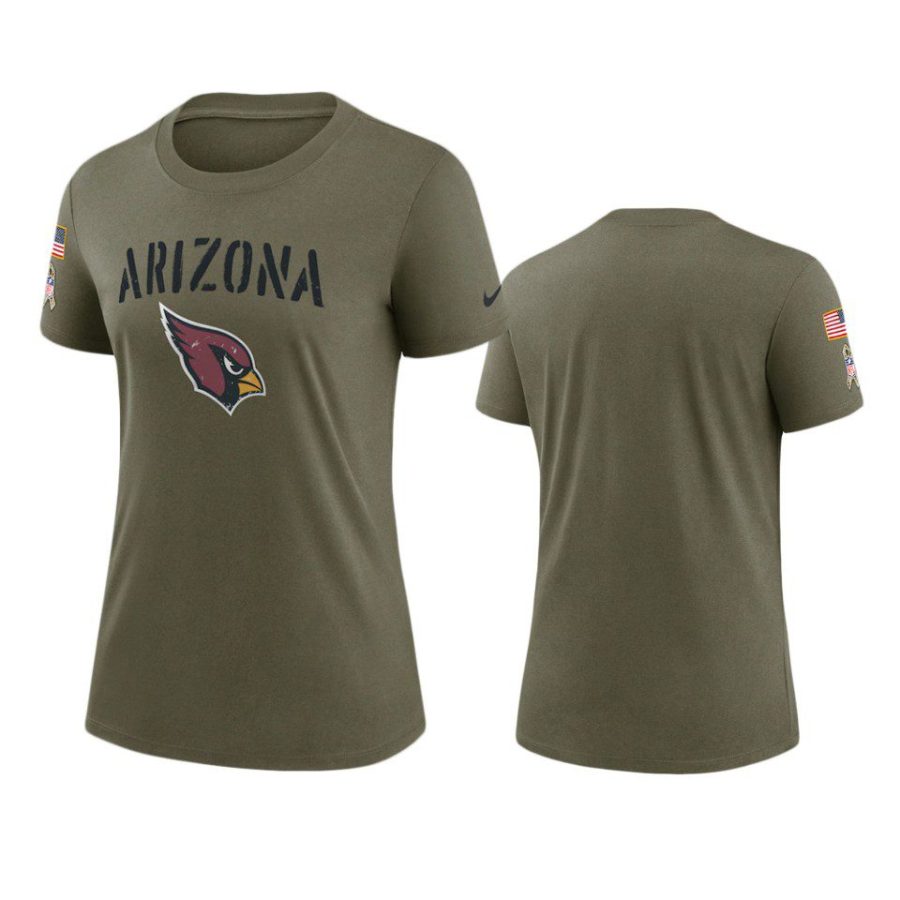 women cardinals olive 2022 salute to service legend t shirt