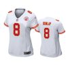 women carlos dunlap chiefs game white jersey