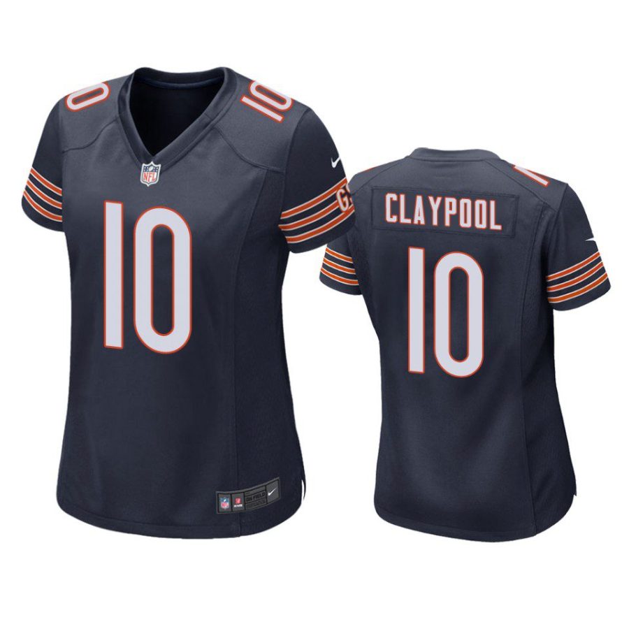 women chase claypool bears game navy jersey