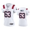 women chasen hines patriots game white jersey