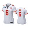 women chiefs bryan cook white super bowl lvii game jersey