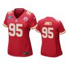 women chiefs chris jones red super bowl lvii game jersey