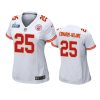 women chiefs clyde edwards helaire white super bowl lvii game jersey