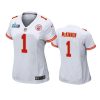 women chiefs jerick mckinnon white super bowl lvii game jersey