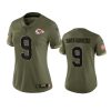 women chiefs juju smith schuster olive limited 2022 salute to service jersey