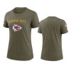 women chiefs olive 2022 salute to service legend t shirt