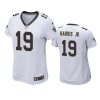 women chris harris jr saints game white jersey