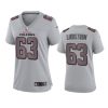 women chris lindstrom falcons atmosphere fashion game gray jersey