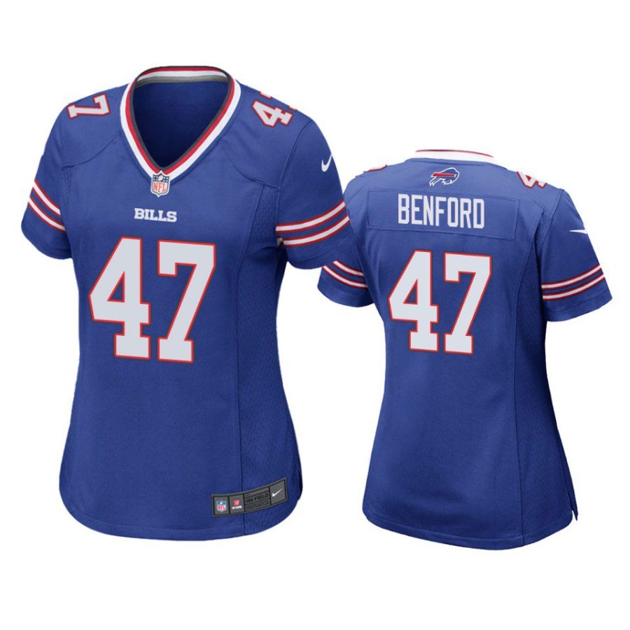 women christian benford bills game royal jersey