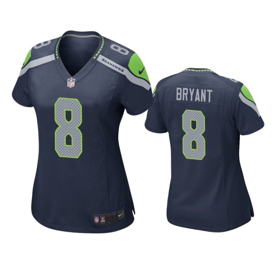 women coby bryant seahawks game navy jersey