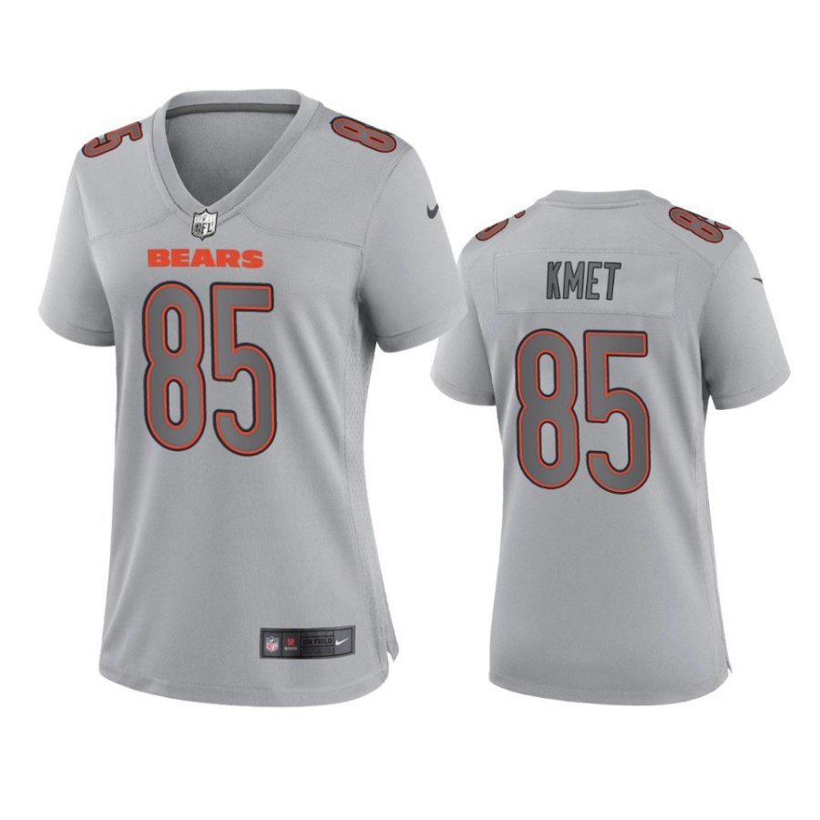 women cole kmet bears gray atmosphere fashion game jersey