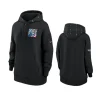 women colts black 2023 nfl crucial catch club hoodie