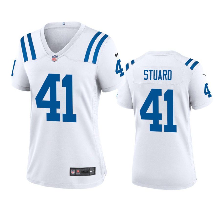 women colts grant stuard game white jersey