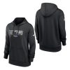 women commanders black 2022 nfl crucial catch therma pullover hoodie