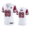 women commanders cam sims 90th anniversary white jersey