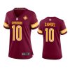 women commanders curtis samuel 90th anniversary burgundy jersey