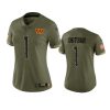 women commanders jahan dotson olive limited 2022 salute to service jersey