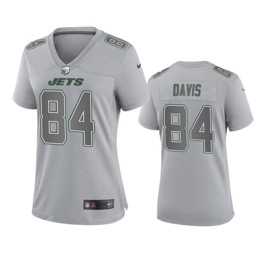 women corey davis jets gray atmosphere fashion game jersey