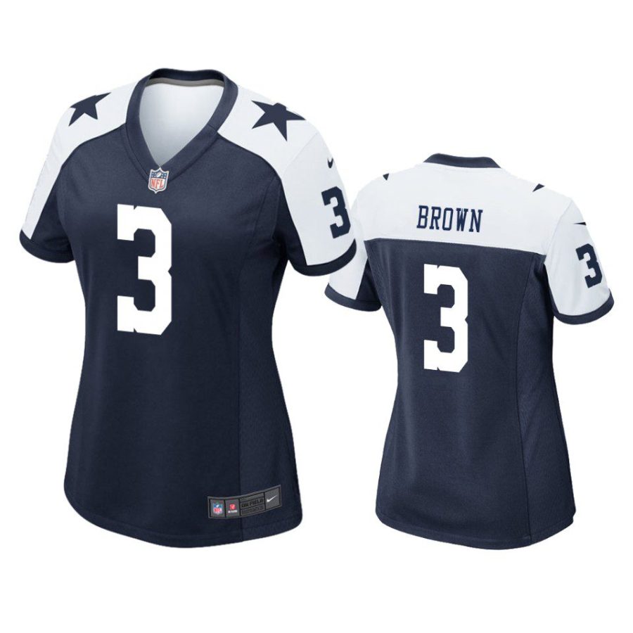 women cowboys anthony brown alternate game navy jersey