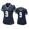 women cowboys kavontae turpin game navy jersey