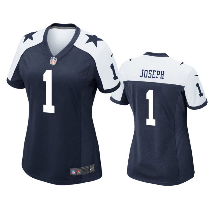 women cowboys kelvin joseph alternate game navy jersey