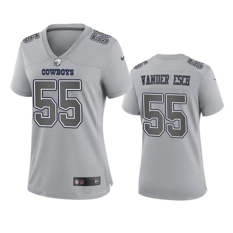 women cowboys leighton vander esch atmosphere fashion game gray jersey