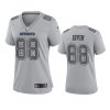 women cowboys michael irvin atmosphere fashion game gray jersey