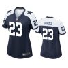 women cowboys rico dowdle alternate game navy jersey