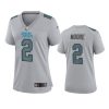 women d.j. moore panthers gray atmosphere fashion game jersey